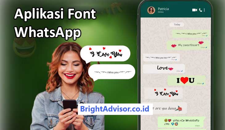 aplikasi font whatsapp